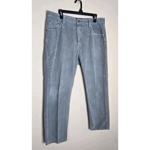 Rollas Men's Corduroy Jeans Gray Size 33
